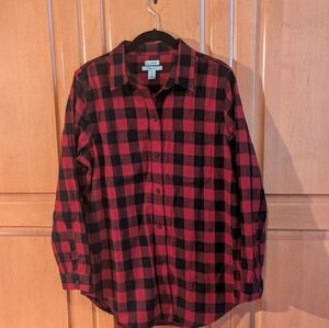 L L. Bean Relaxed Plaid Flannel Shirt